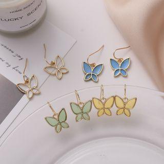 Transparent Butterfly Dangle Earring