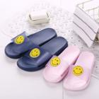 Smiley Face Print Slippers