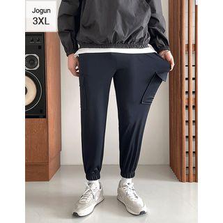 Drawcord Cargo-pocket Jogger Pants