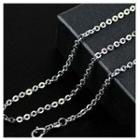 Couple Matching Plated Chain Necklace