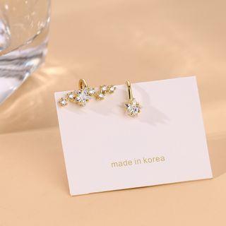 Star Rhinestone Cuff Earring