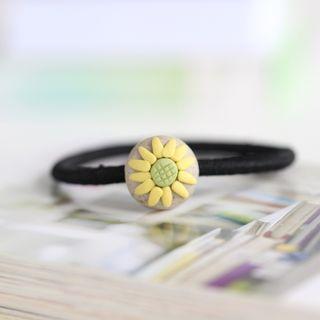 Flower Ceramic Hair Tie