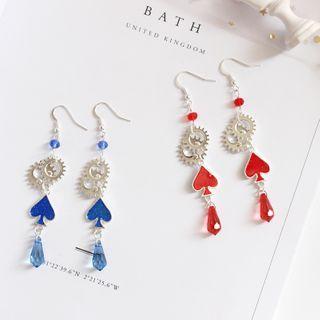 Alloy Gear Dangle Earring / Ear Stud