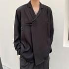 Knot Button Blazer