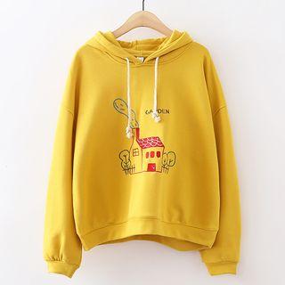 House Embroidered Hoodie