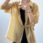 Asymmetrical Strappy Shirt