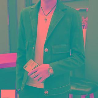 Dual-pocket Button-up Jacket