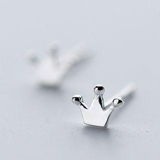 Crown Stud Earring