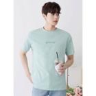 Ground Letter-printed T-shirt