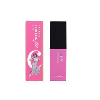 Celefit - Chiffon Fit Lip Tint - 6 Colors #05 Pink High