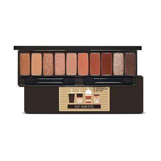 Etude House - Play Color Eyes Palette #caffeine Holic (no Syrup Coffee To Go Edition) 8g