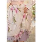 Rose Hanbok Skirt With Petticoat