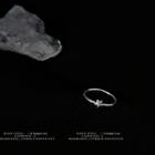 Star Alloy Ring C-448 - Silver - One Size