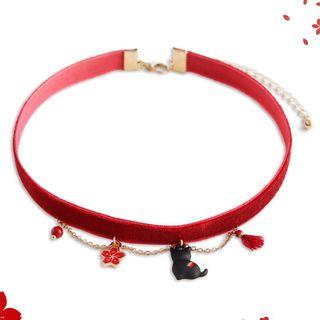Cat Dangle Choker