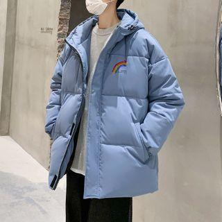 Rainbow Printed Padded Coat
