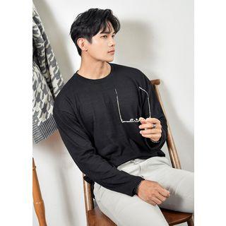 Slit-side M Lange T-shirt