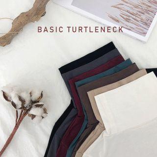 Slim-fit Mock-neck Top In 7 Colors