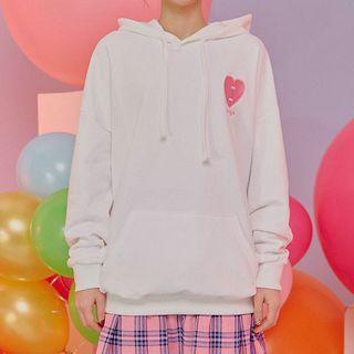 Hooded Embroidered Sweatshirt