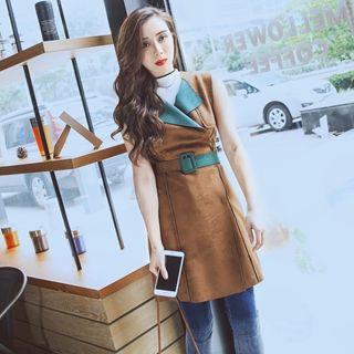 Sleeveless Trench Coat