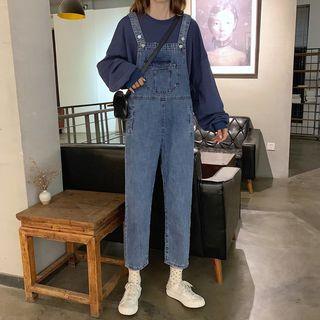 Denim Dungaree Pants