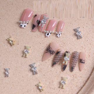 Bear Alloy Nail Art Decoration
