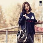 Cotton Embroidered Sweatshirt