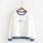 Whale Print Sweatshirt