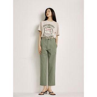 Striaght-cut Pants