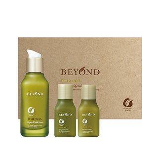 Beyond - True Eco Charm Organic Wrinkle Essence Special Set: Wrinkle Essence 50ml + Toner 35ml + Emulsion 35ml 3pcs