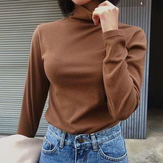 Turtleneck Napped Top