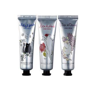 Too Cool For School - Cat Streets Hand Cream 30ml (3 Types) Gardenia & Carol
