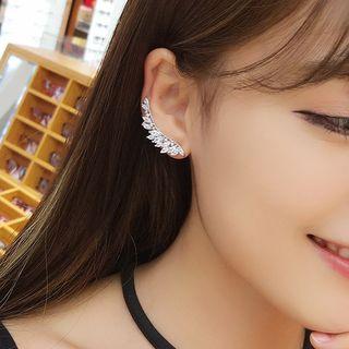 Faux-crystal Earrings