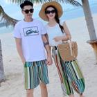Couple Matching Short-sleeve T-shirt / Shorts / Tank Top / Midi Skirt / Set