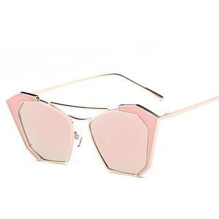 Geometric Mirrored Sunglasses