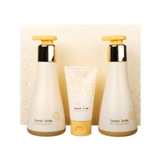 Su:m37 - Sweet Smile Special Set: All-in-one Mild Wash 245ml + Moisturizing Lotion 250ml + Nourishing Cream 60ml