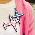 Airplane Brooch