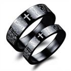 Couple Matching Lettering Ring