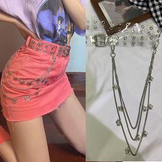 Pvc Grommet Belt / Waist Chain / Set