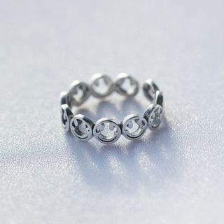 Smiley Face Ring As Shown In Figure - One Size