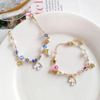 Alloy Unicorn Bracelet