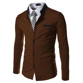 Mandarin Collar Cardigan