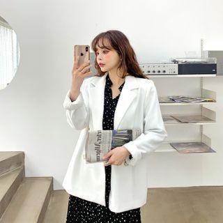 Double-breasted Pocket-side Blazer