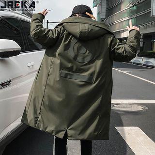 High-neck Hooded Down Coat