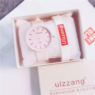 Set: Strap Watch + Bracelet