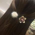 Bobble Floral Hair Clip