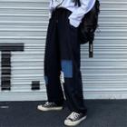 Contrast Applique Sweatpants