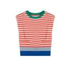 Color Block Striped Sleeveless Top