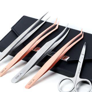 Tweezer Set Silver - One Size
