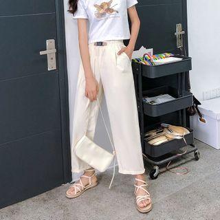 Buckle-detail Cargo Pants