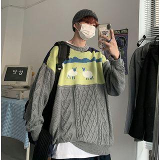 Jacques Cable Knit Sweater